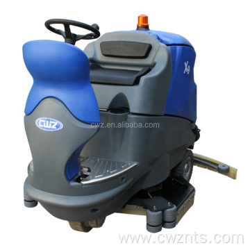 Industrial used driving type electric floor cleaner